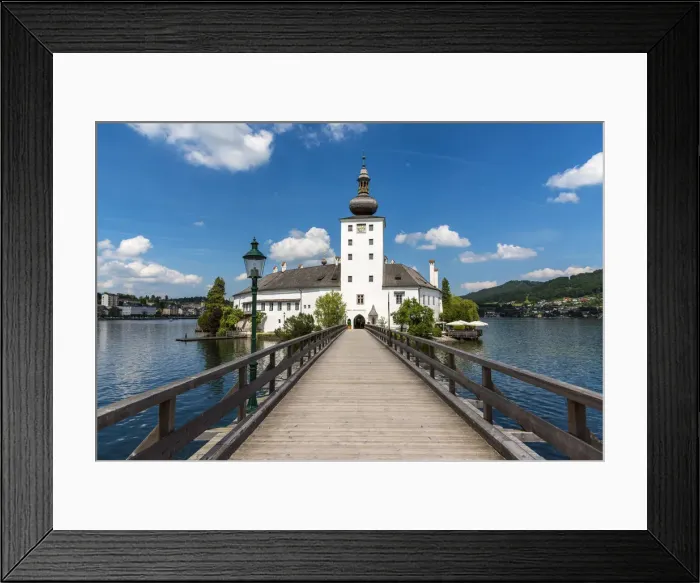 Framed Print : Schloss Ort castle, Gmunden, Upper Austria, Austria Framed Print : Schloss Ort castle, Gmunden, Upper Austria, Austria