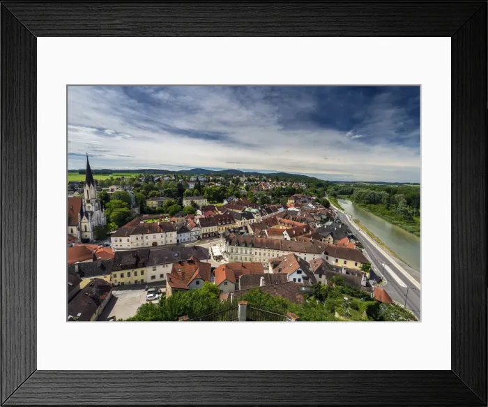 Framed Print : Melk, Lower Austria, Austria Framed Print : Melk, Lower Austria, Austria