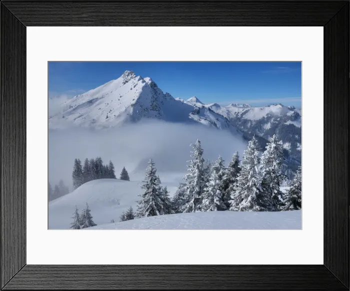 Framed Print : View at Litnisschrofen, Tannheim valley, Allgau, Tyrol, Austria Framed Print : View at Litnisschrofen, Tannheim valley, Allgau, Tyrol, Austria