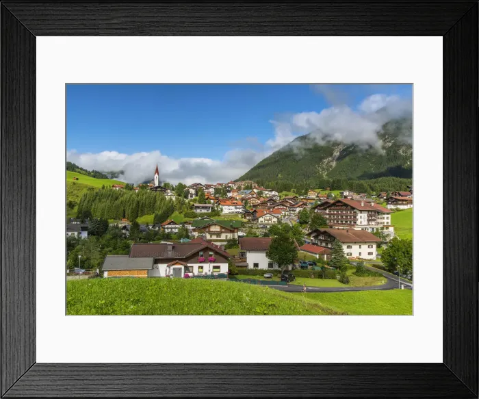 Framed Print : Berwang, Tyrol, Austria Framed Print : Berwang, Tyrol, Austria