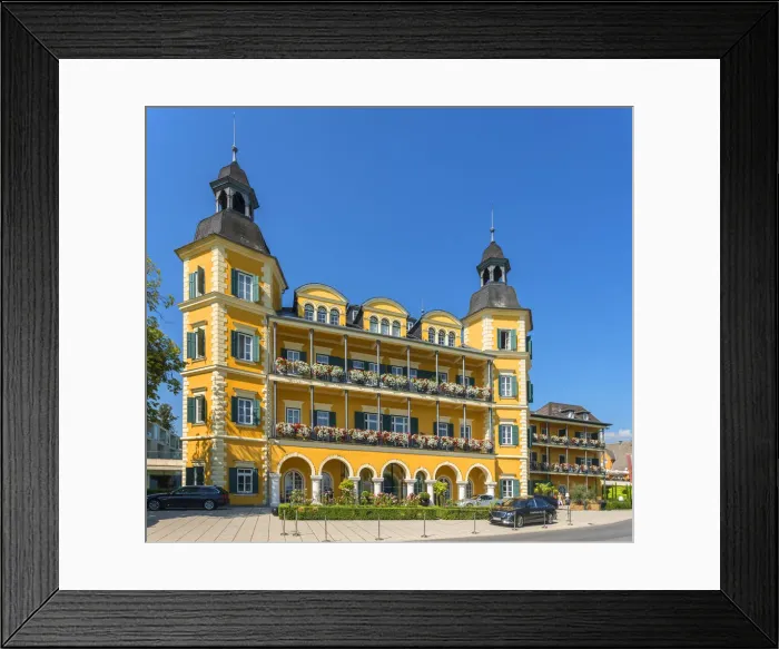 Framed Print : Velden castle, Carinthia, Austria Framed Print : Velden castle, Carinthia, Austria