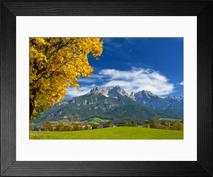 Framed Print : Pinzgau, Salzburger Land, Austria Framed Print : Pinzgau, Salzburger Land, Austria