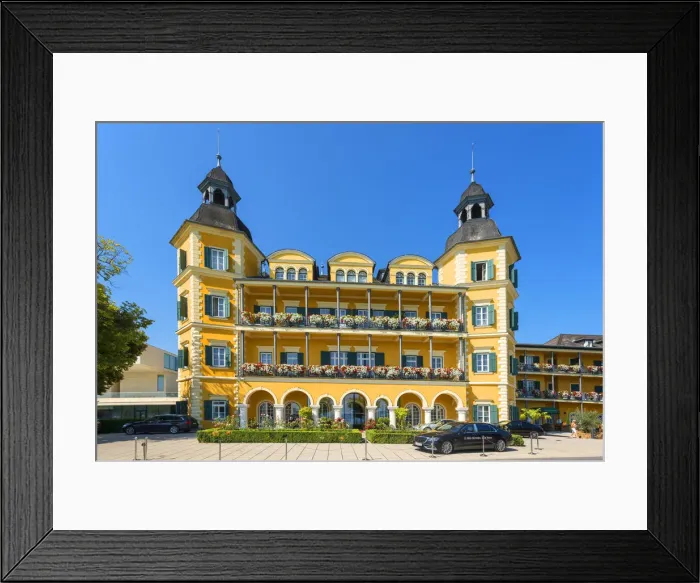 Framed Print : Velden castle, Carinthia, Austria Framed Print : Velden castle, Carinthia, Austria