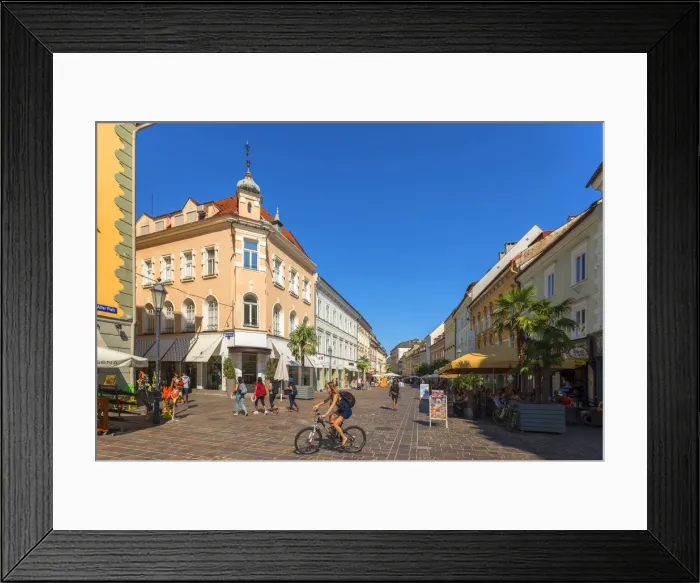 Framed Print : Old Place, Klagenfurt, Carinthia, Austria Framed Print : Old Place, Klagenfurt, Carinthia, Austria