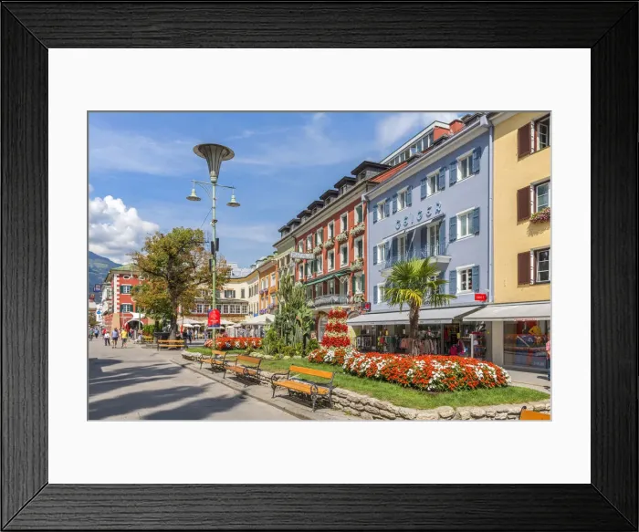 Framed Print : Main Place, Lienz, Tyrol, Austria