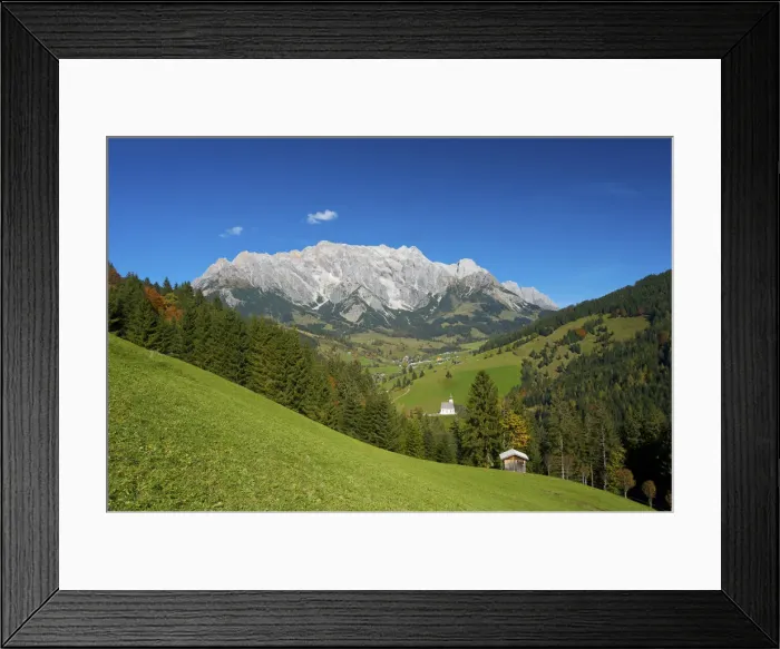 Framed Print : Chapel near Dienten, Pinzgau in Salzburger Land, Austria Framed Print : Chapel near Dienten, Pinzgau in Salzburger Land, Austria