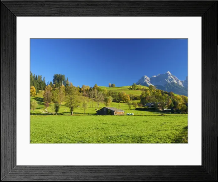 Framed Print : Pinzgau, Salzburrger Land, Austria Framed Print : Pinzgau, Salzburrger Land, Austria
