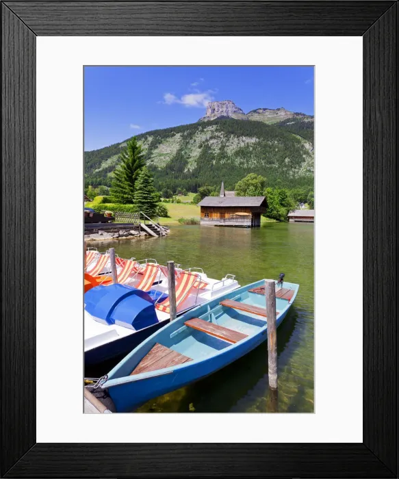 Framed Print : Austria, Osterreich. Styria, Steiermark. Salzkammergut. Altaussee lake Framed Print : Austria, Osterreich. Styria, Steiermark. Salzkammergut. Altaussee lake