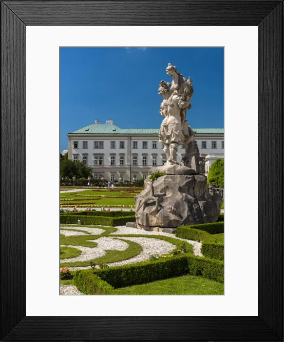 Framed Print : Mirabell Palace and gardens, Salzburg, Austria Framed Print : Mirabell Palace and gardens, Salzburg, Austria