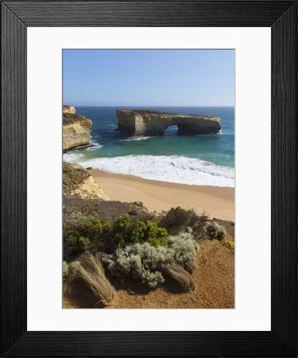 Framed Print : London Bridge, Port Campbell National Park, Great Ocean Road, Victoria, Australia Framed Print : London Bridge, Port Campbell National Park, Great Ocean Road, Victoria, Australia