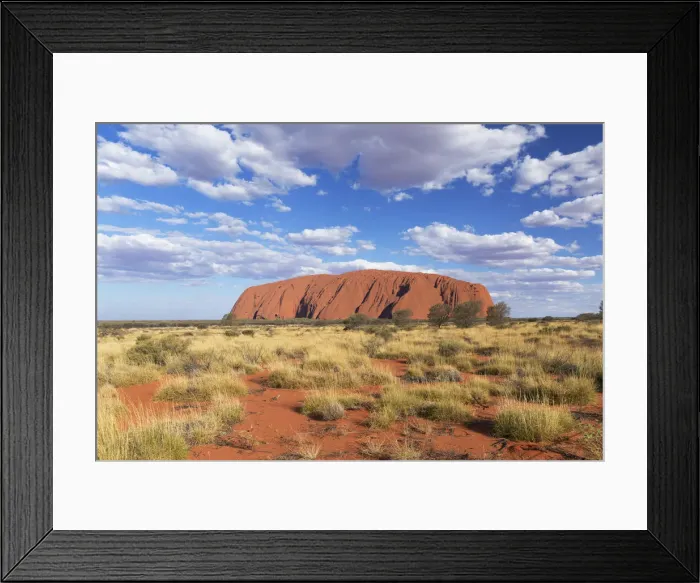Framed Print : Uluru (UNESCO World Heritage Site), Uluru-Kata Tjuta National Park, Northern Territory Framed Print : Uluru (UNESCO World Heritage Site), Uluru-Kata Tjuta National Park, Northern Territory