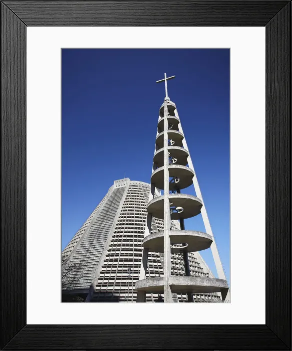Framed Print : Metropolitan Cathedral of Saint Sebastian, Centro, Rio de Janeiro, Brazil Framed Print : Metropolitan Cathedral of Saint Sebastian, Centro, Rio de Janeiro, Brazil