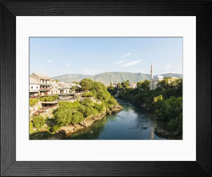Framed Print : Stari Most Bridge, Mostar, Bosnia & Hercegovina Framed Print : Stari Most Bridge, Mostar, Bosnia & Hercegovina