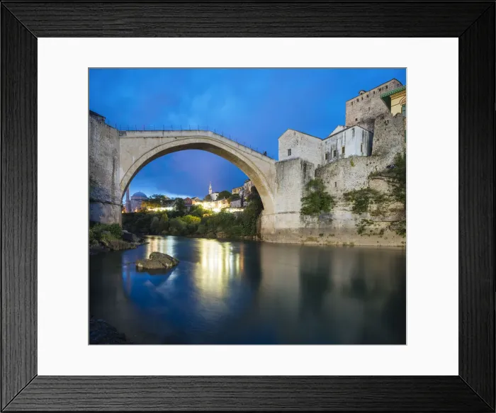 Framed Print : Stari Most Bridge, Mostar, Bosnia & Hercegovina Framed Print : Stari Most Bridge, Mostar, Bosnia & Hercegovina