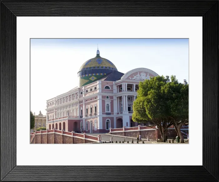Framed Print : South America, Brazil, Amazonas state, Manaus, the Teatro Amazonas Opera House in Framed Print : South America, Brazil, Amazonas state, Manaus, the Teatro Amazonas Opera House in