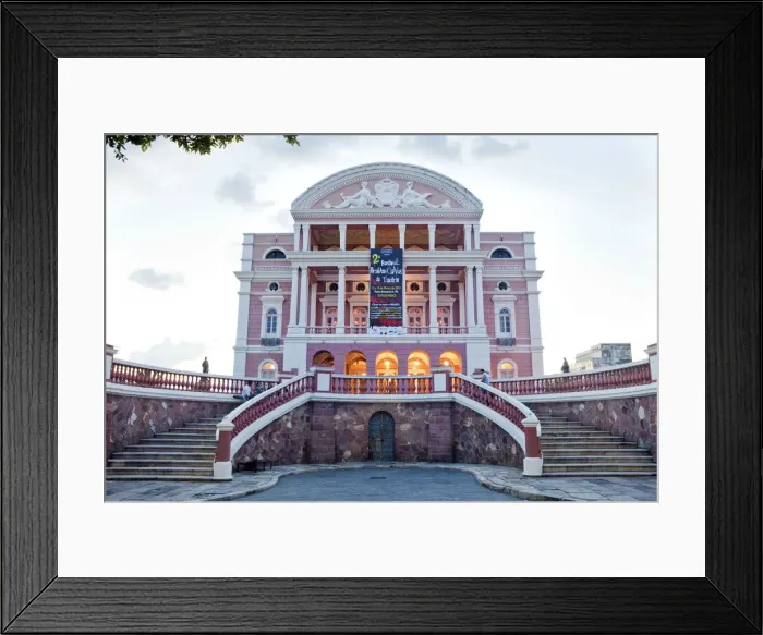 Framed Print : South America, Brazil, Amazonas state, Manaus, the Teatro Amazonas Opera House in Framed Print : South America, Brazil, Amazonas state, Manaus, the Teatro Amazonas Opera House in