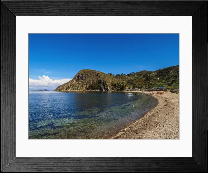 Framed Print : Island of the Sun, Titicaca Lake, La Paz Department, Bolivia Framed Print : Island of the Sun, Titicaca Lake, La Paz Department, Bolivia