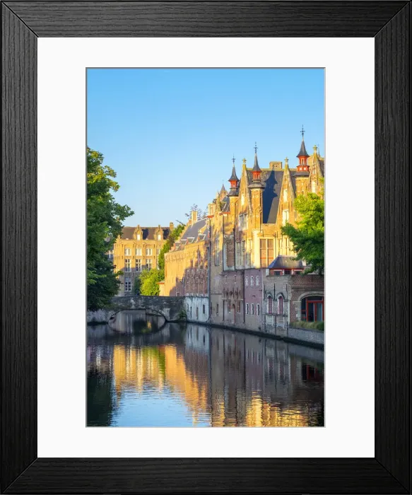Framed Print : Belgium, West Flanders (Vlaanderen), Bruges (Brugge) Framed Print : Belgium, West Flanders (Vlaanderen), Bruges (Brugge)