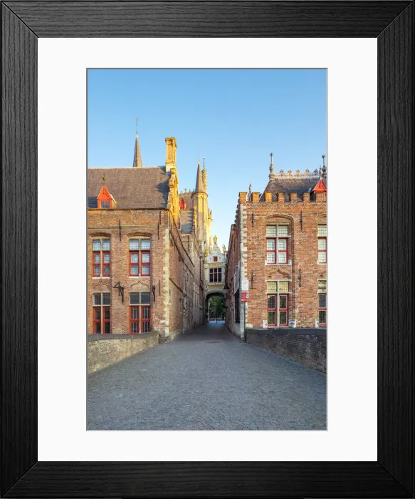 Framed Print : Belgium, West Flanders (Vlaanderen), Bruges (Brugge) Framed Print : Belgium, West Flanders (Vlaanderen), Bruges (Brugge)