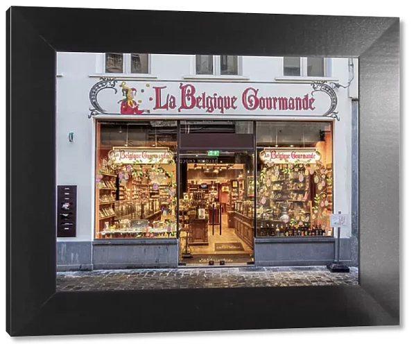 La Belgique Gourmande Chocolate Shop, Brussels, Belgium