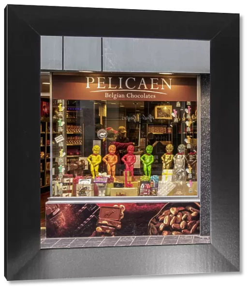 Pelicaen Belgian Chocolates Shop, Brussels, Belgium