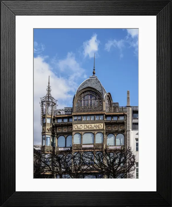 Framed Print : Old England department store, Brussels, Belgium Framed Print : Old England department store, Brussels, Belgium