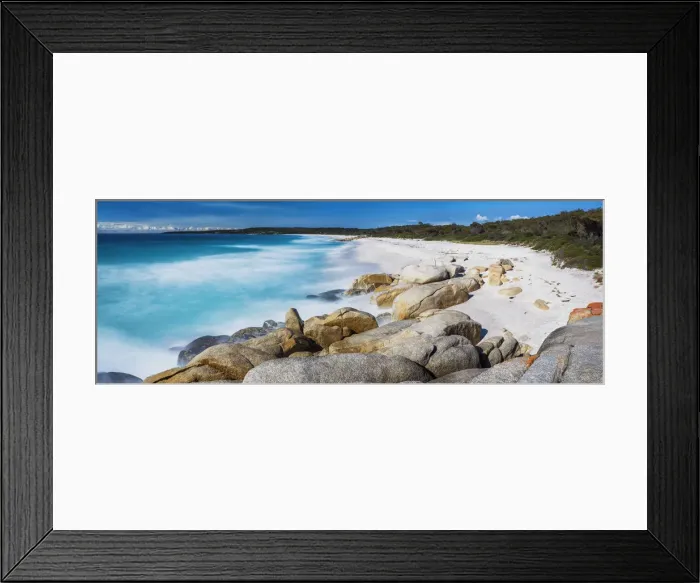 Framed Print : Bay of Fires, Binalong Bay, Tasmania Framed Print : Bay of Fires, Binalong Bay, Tasmania