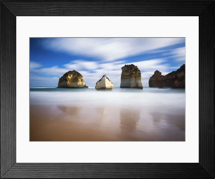 Framed Print : Sea Stacks, Childers Cove, Great Ocean Road, Australia