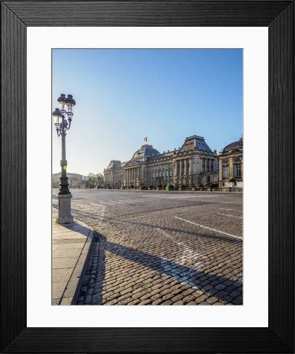 Framed Print : Royal Palace of Brussels, Belgium Framed Print : Royal Palace of Brussels, Belgium