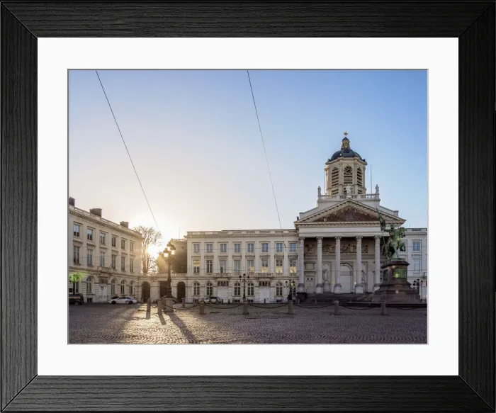 Framed Print : Church of Saint Jacques-sur-Coudenberg at Place Royale, Brussels, Belgium Framed Print : Church of Saint Jacques-sur-Coudenberg at Place Royale, Brussels, Belgium