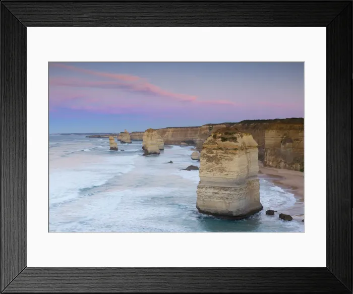 Framed Print : Twelve Apostles at dawn, Port Campbell National Park, Great Ocean Road, Victoria
