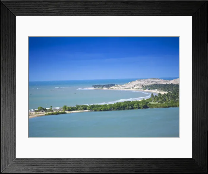 Framed Print : South America, Brazil, Ceara, beach and lagoon on the Ceara coast Framed Print : South America, Brazil, Ceara, beach and lagoon on the Ceara coast