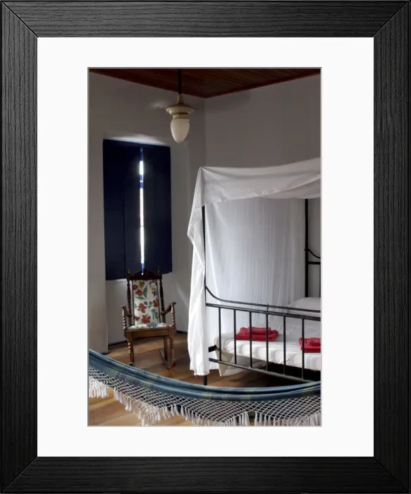 Framed Print : Brazil, Bahia, Salvador, room in the Pousada das Flores in Santo Antonio Framed Print : Brazil, Bahia, Salvador, room in the Pousada das Flores in Santo Antonio