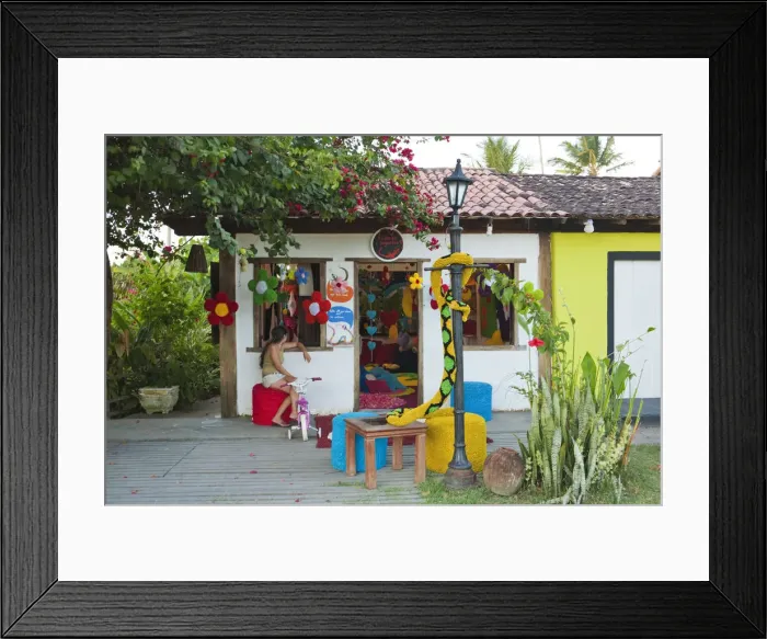 Framed Print : South America, Brazil, Bahia, Discovery Coast, Trancoso, Quadrado, Praca Sao Joao Framed Print : South America, Brazil, Bahia, Discovery Coast, Trancoso, Quadrado, Praca Sao Joao