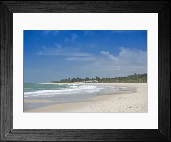 Framed Print : Brazil, Bahia, Trancoso, Praia dos Nativos beach Framed Print : Brazil, Bahia, Trancoso, Praia dos Nativos beach