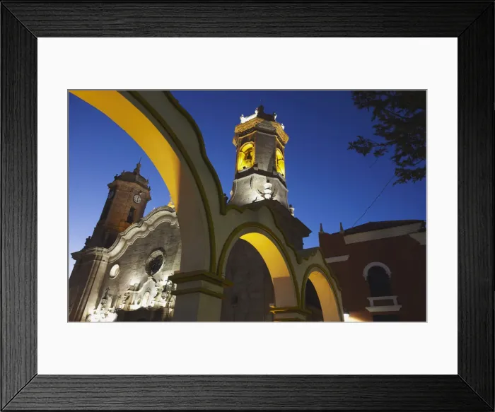 Framed Print : Cathedral at dusk, Potosi (UNESCO World Heritage Site), Bolivia Framed Print : Cathedral at dusk, Potosi (UNESCO World Heritage Site), Bolivia