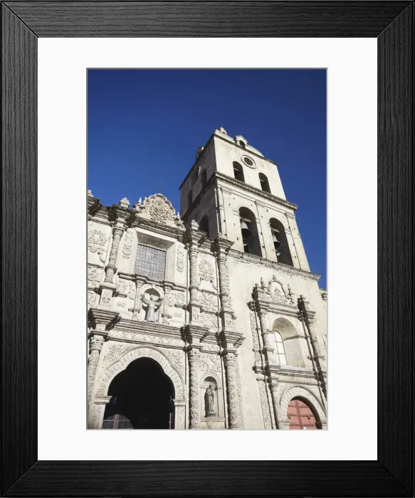 Framed Print : Iglesia de San Francisco in Plaza San Francisco, La Paz, Bolivia