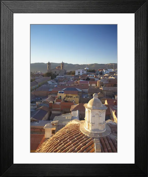 Framed Print : View of Potosi (UNESCO World Heritage Site), Bolivia Framed Print : View of Potosi (UNESCO World Heritage Site), Bolivia