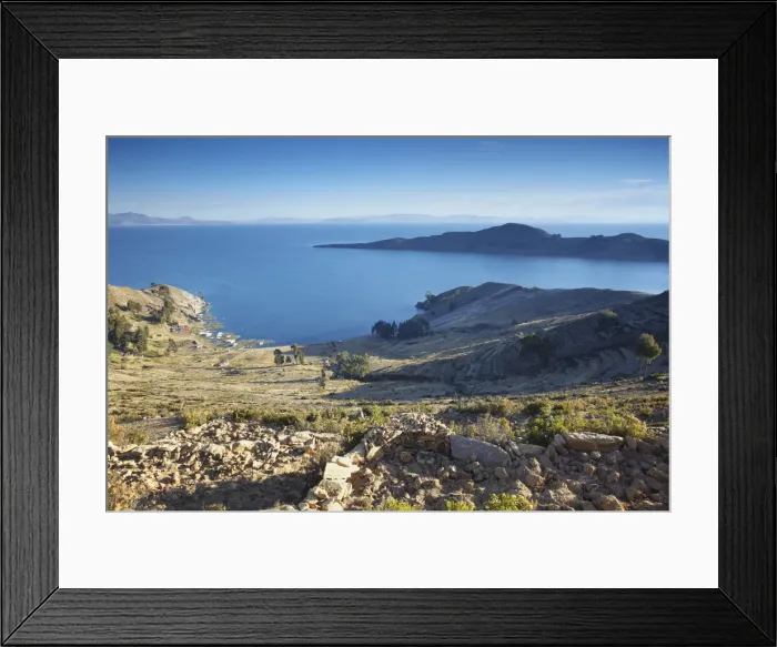 Framed Print : Isla del Sol (Island of the Sun), Lake Titicaca, Bolivia Framed Print : Isla del Sol (Island of the Sun), Lake Titicaca, Bolivia