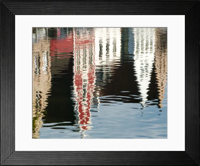 Framed Print : Canal reflections, Bruges, Belgium Framed Print : Canal reflections, Bruges, Belgium
