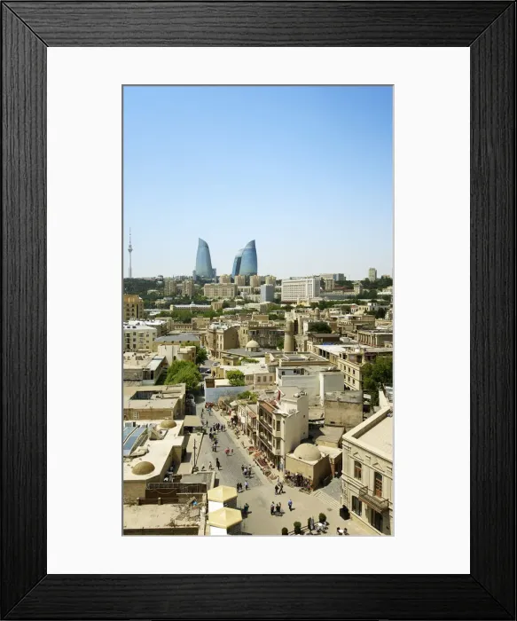 Framed Print : The Old City or Inner City (Icarisahar), the historical core, the most ancient part