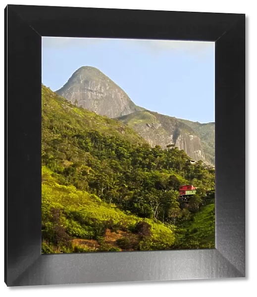 Brazil, State of Rio de Janeiro, Petropolis, Correas, View towards Pedra do Cone