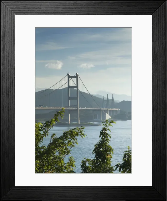 Framed Print : Tsing Ma Bridge, Tsing Yi, Hong Kong, China Framed Print : Tsing Ma Bridge, Tsing Yi, Hong Kong, China
