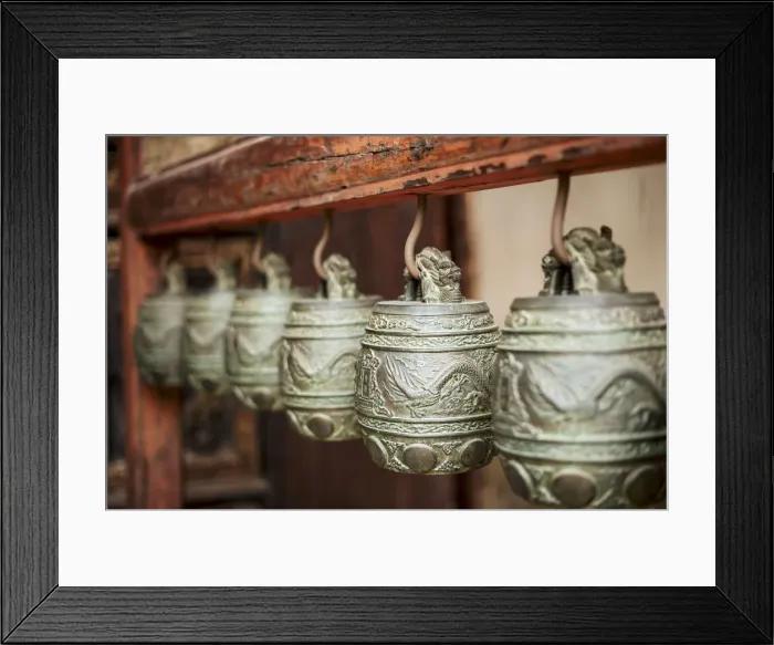 Framed Print : Bells, Confucian Temple, Jianshui, Yunnan Province, China Framed Print : Bells, Confucian Temple, Jianshui, Yunnan Province, China