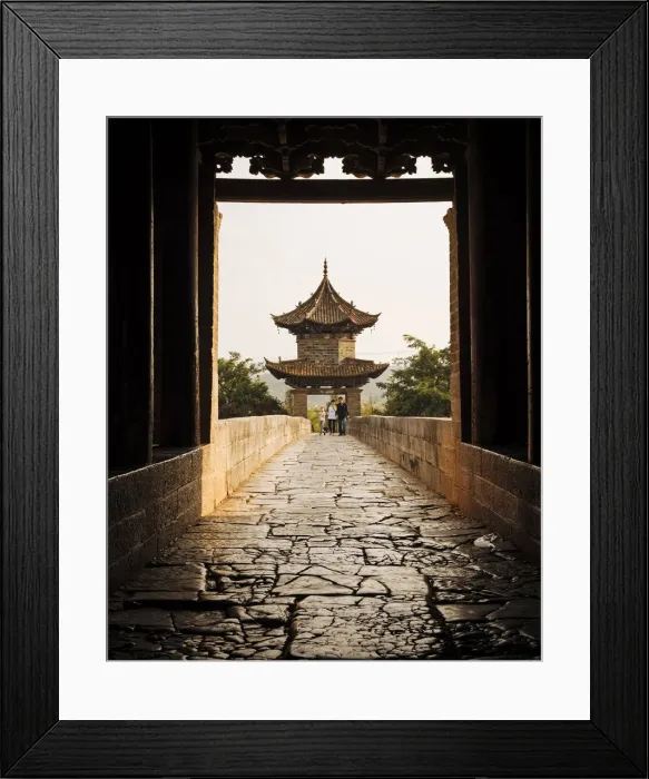 Framed Print : Twin Dragon Bridge (Shuanglong Qiao), Jianshui, Yunnan Province, China Framed Print : Twin Dragon Bridge (Shuanglong Qiao), Jianshui, Yunnan Province, China