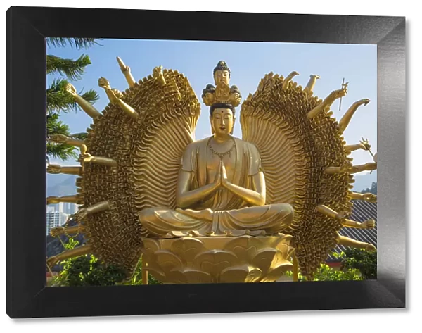 Statue at Ten Thousand Buddhas Monastery, Shatin, New Territories, Hong Kong