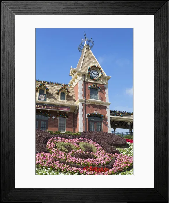 Framed Print : Disneyland, Lantau Island, Hong Kong