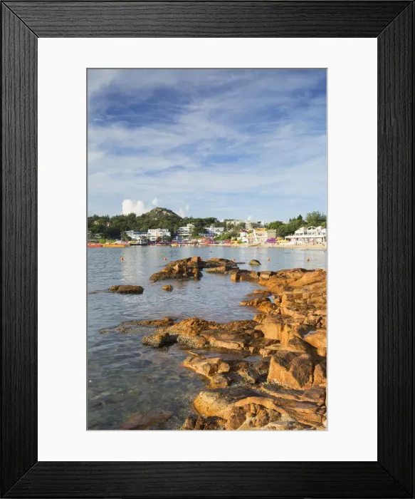 Framed Print : Stanley Main Beach, Stanley, Hong Kong Island, Hong Kong Framed Print : Stanley Main Beach, Stanley, Hong Kong Island, Hong Kong