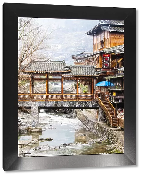Xijiang, or one-thousand-household Miao Village (the biggest