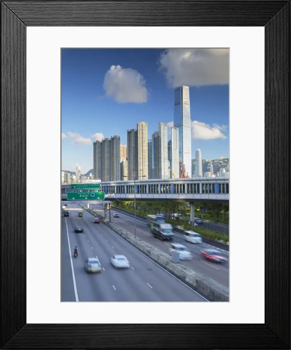 Framed Print : International Commerce Centre (ICC), West Kowloon, Hong Kong, China Framed Print : International Commerce Centre (ICC), West Kowloon, Hong Kong, China